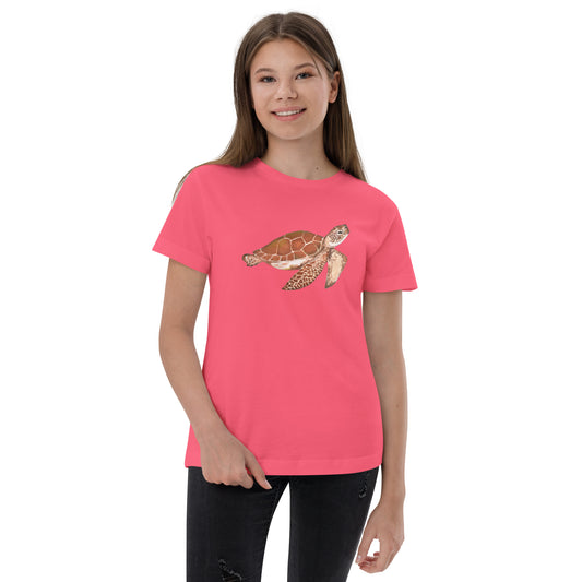 The Loggerhead Turtle Youth jersey t-shirt